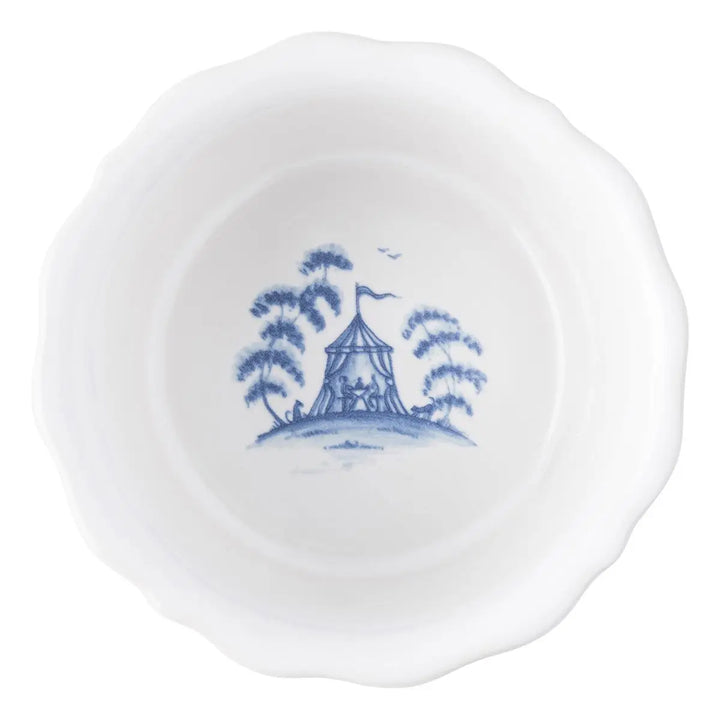 Country Estate Ramekin - Delft Blue