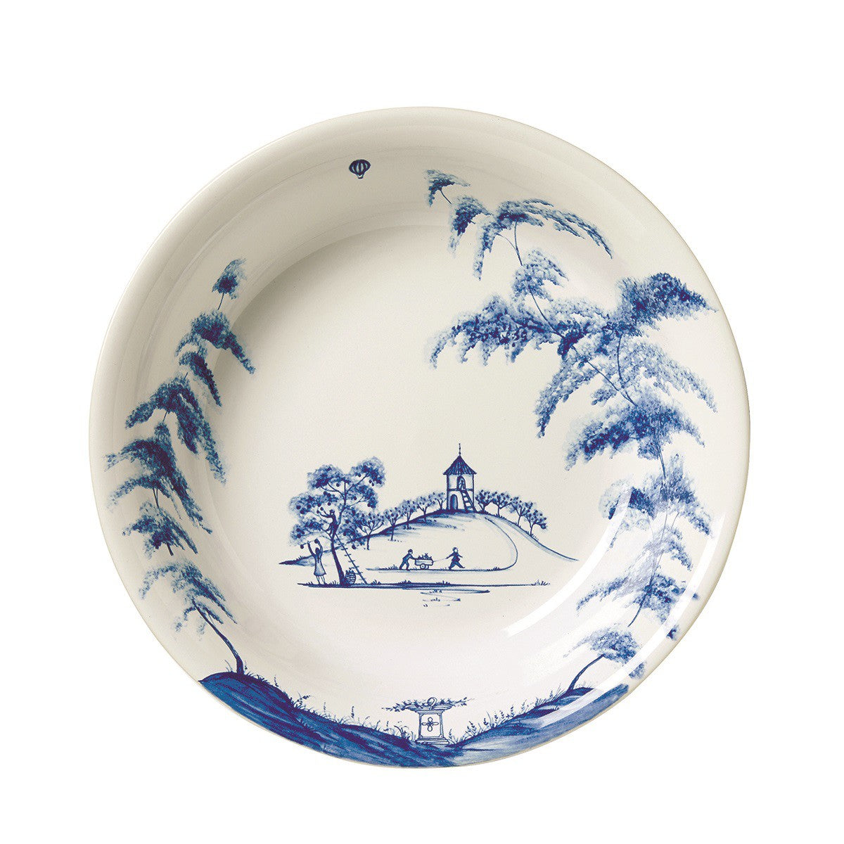 Country Estate Delft Blue 10" Serving Bowl Harvest