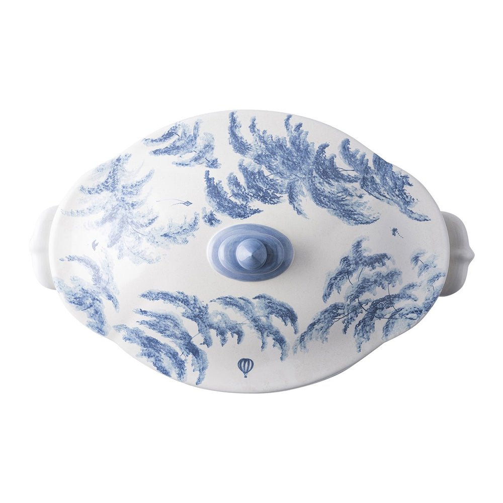 Country Estate Tureen with Lid - Delft Blue