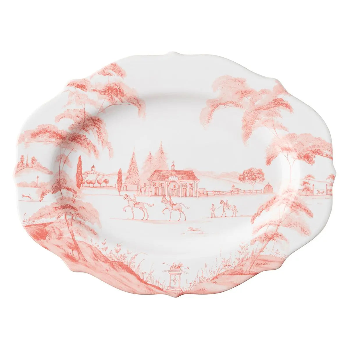 Country Estate Petal Pink 15" Serving Platter