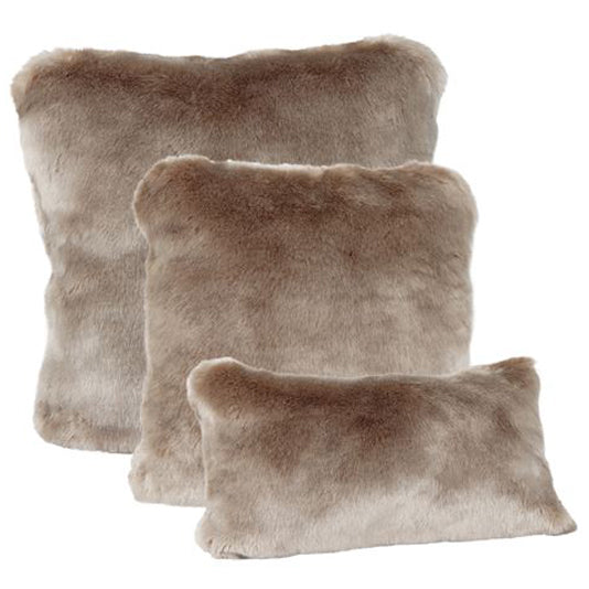 Champagne Mink Couture Collection Pillow