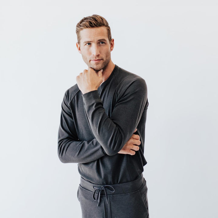 Men's Ultra-Soft Bamboo Pullover Crew