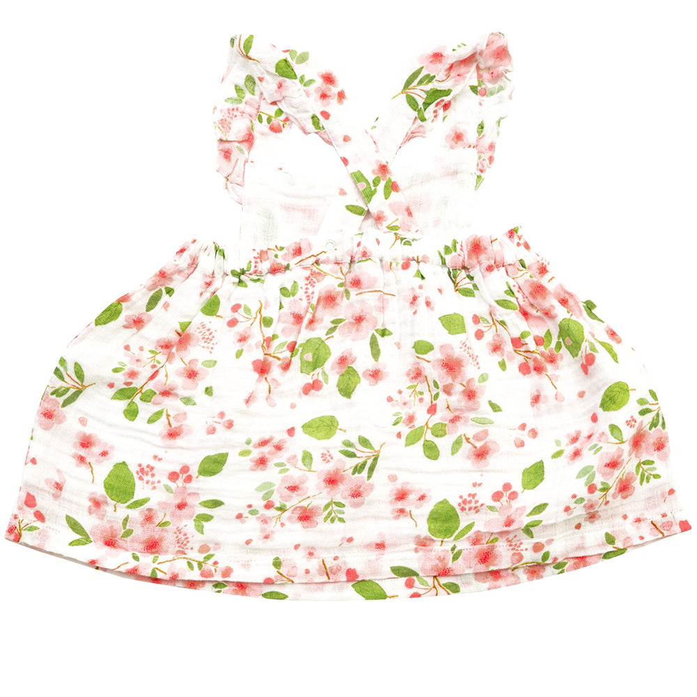 Cherry Blossom Pinafore Top & Bloomer Set