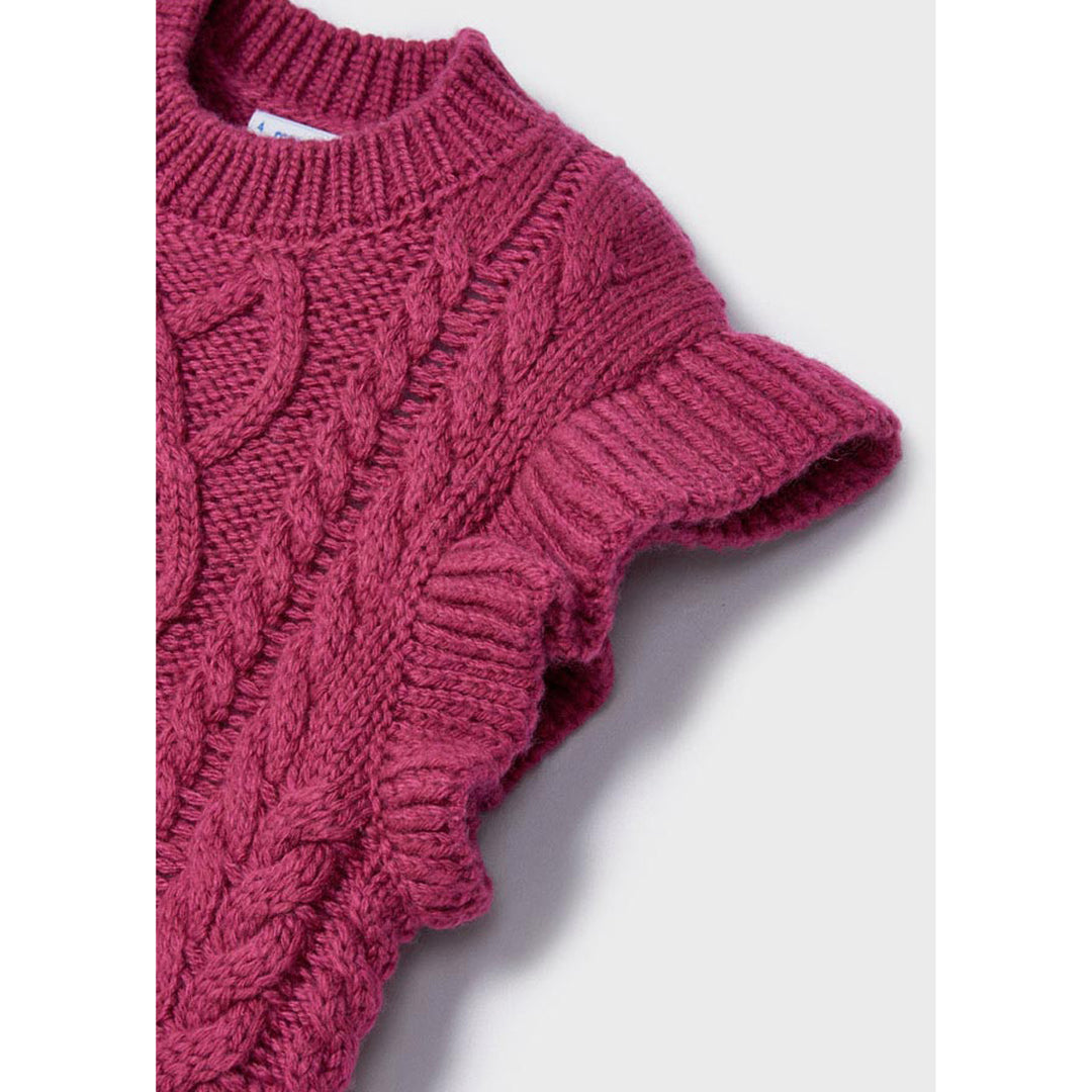 Raspberry Knit Vest