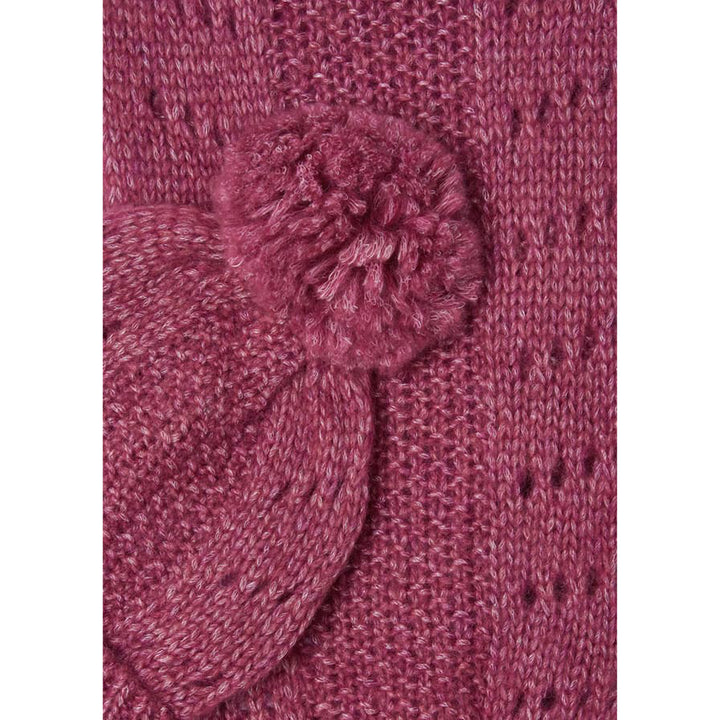 Raspberry Hat & Scarf Set