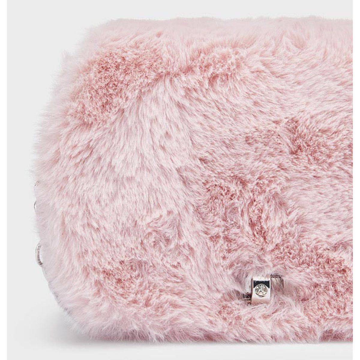 Pink Faux Fur Handbag