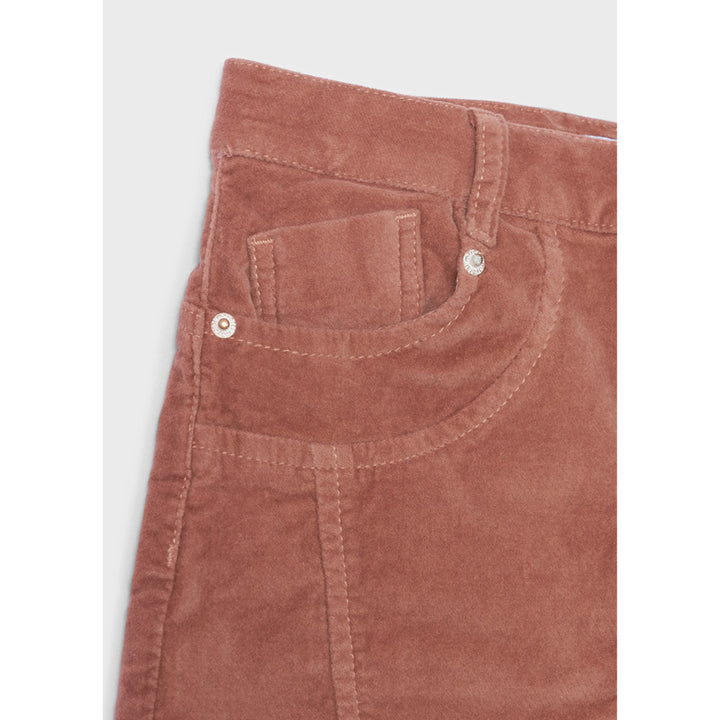 Peach Corduroy Skirt