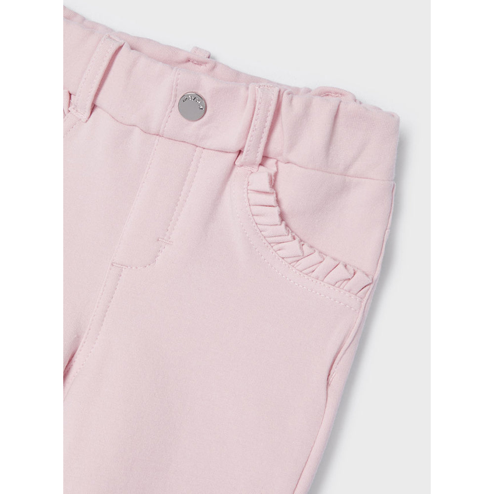 Petal Pink Fleece Long Pants