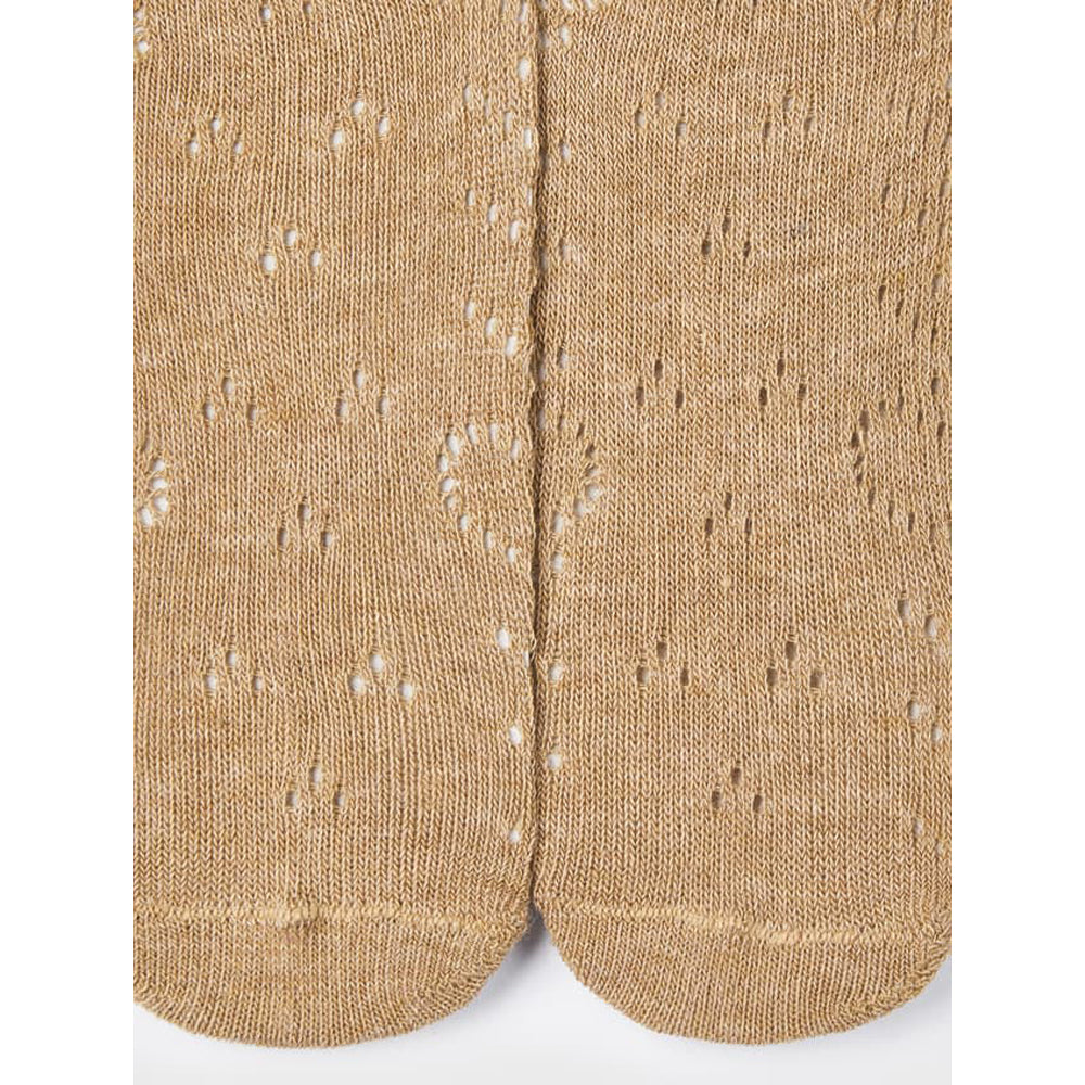 Caramel Openwork Tights