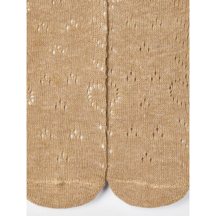Caramel Openwork Tights
