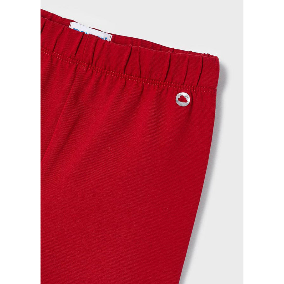 Ecofriends Red Elastic Leggings