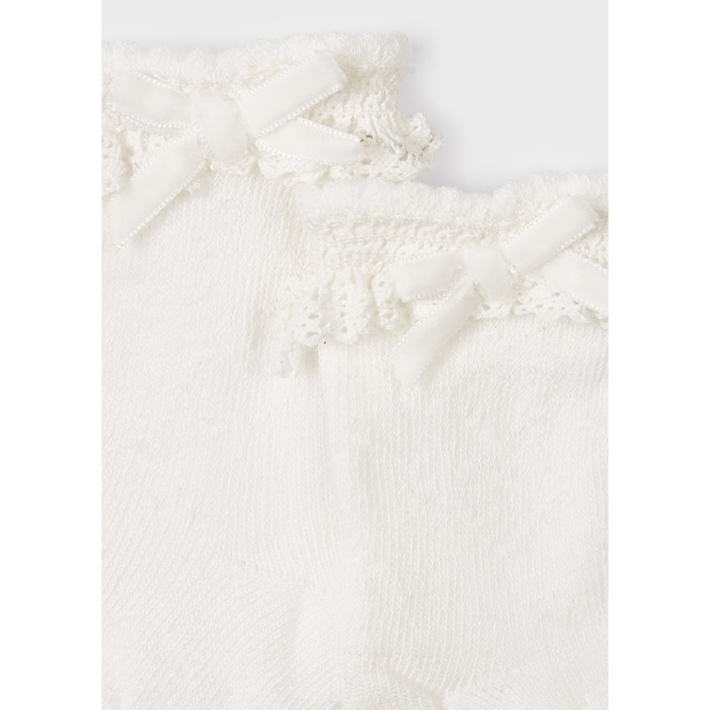 Natural Openwork Socks