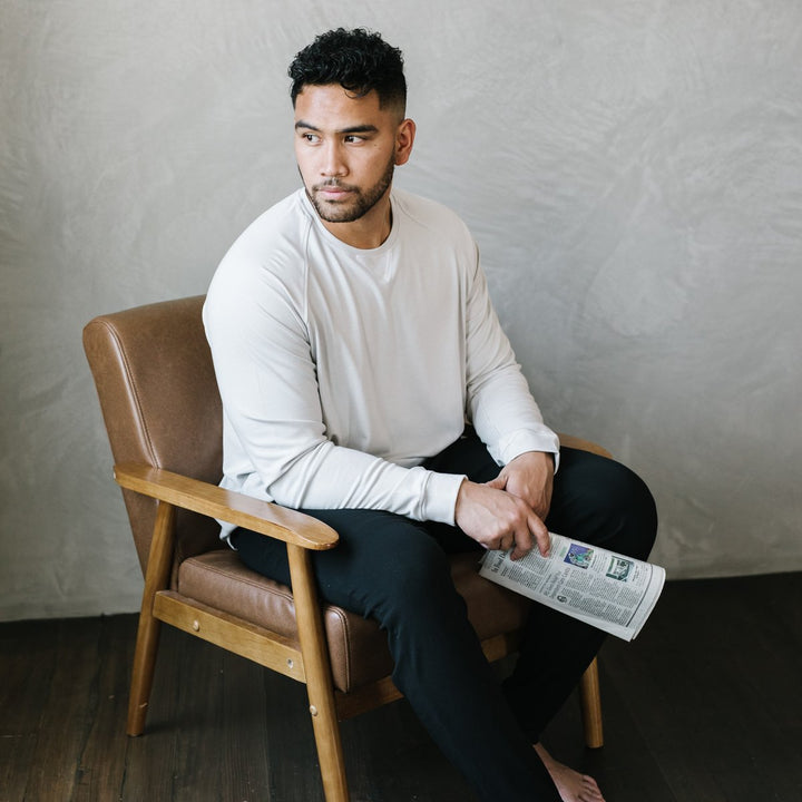 Men's Ultra-Soft Bamboo Pullover Crew