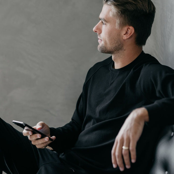 Men's Ultra-Soft Bamboo Pullover Crew