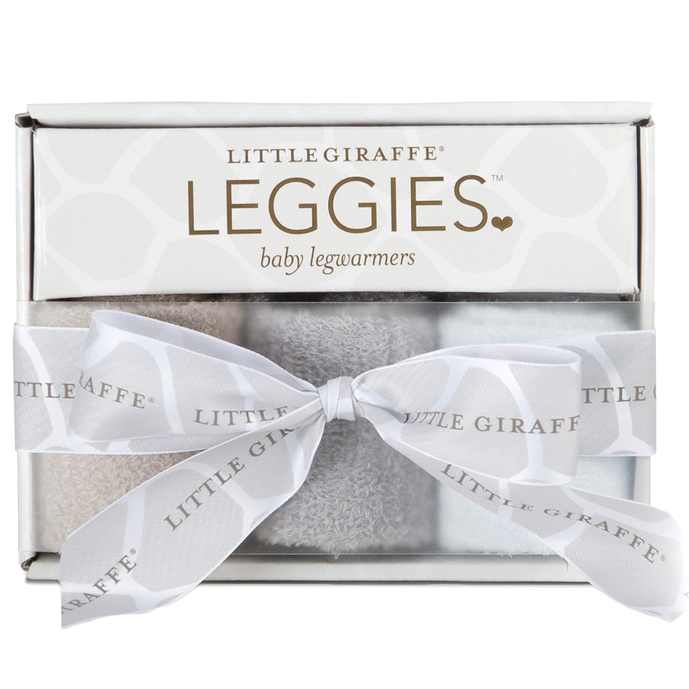 Silver/Blue/Flax Solid Leggies Boxed Set