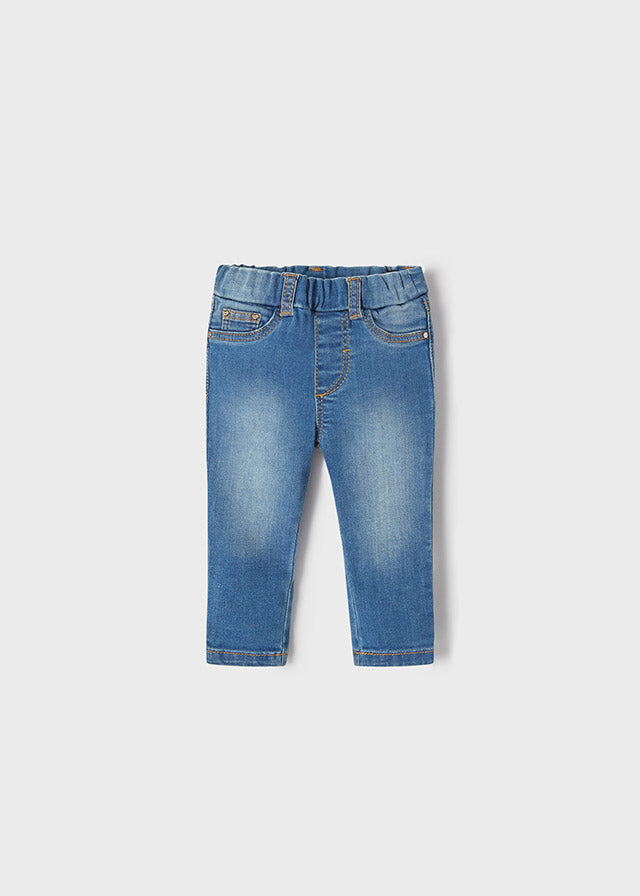 Medium Wash Denim Pants