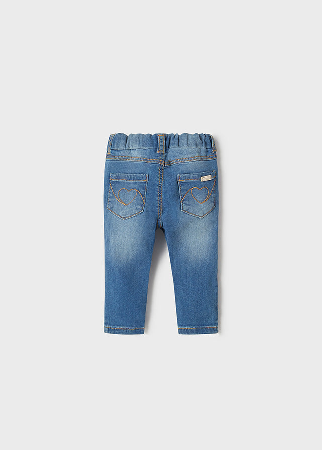 Medium Wash Denim Pants