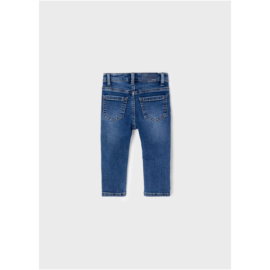 Baby Boy Medium Denim Slim Fit Jeans