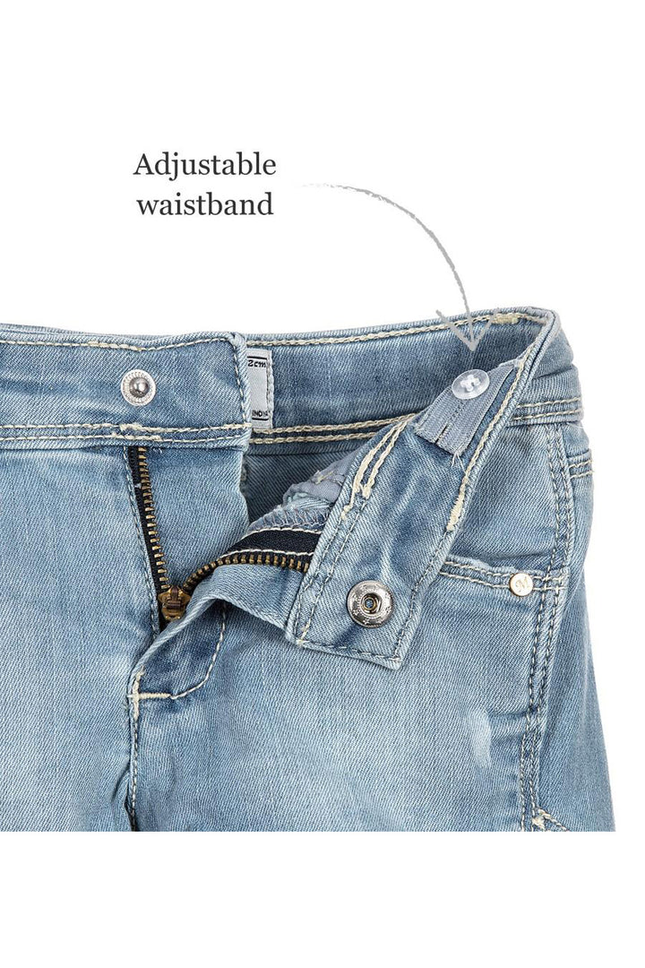 Mayoral - Denim Appliquê Shorts - kkgivingtree - K&K's