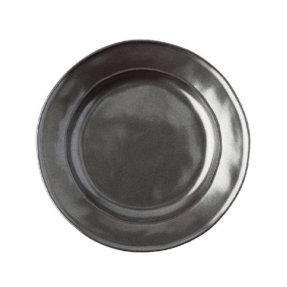 Pewter Stoneware Dessert/Salad Plate