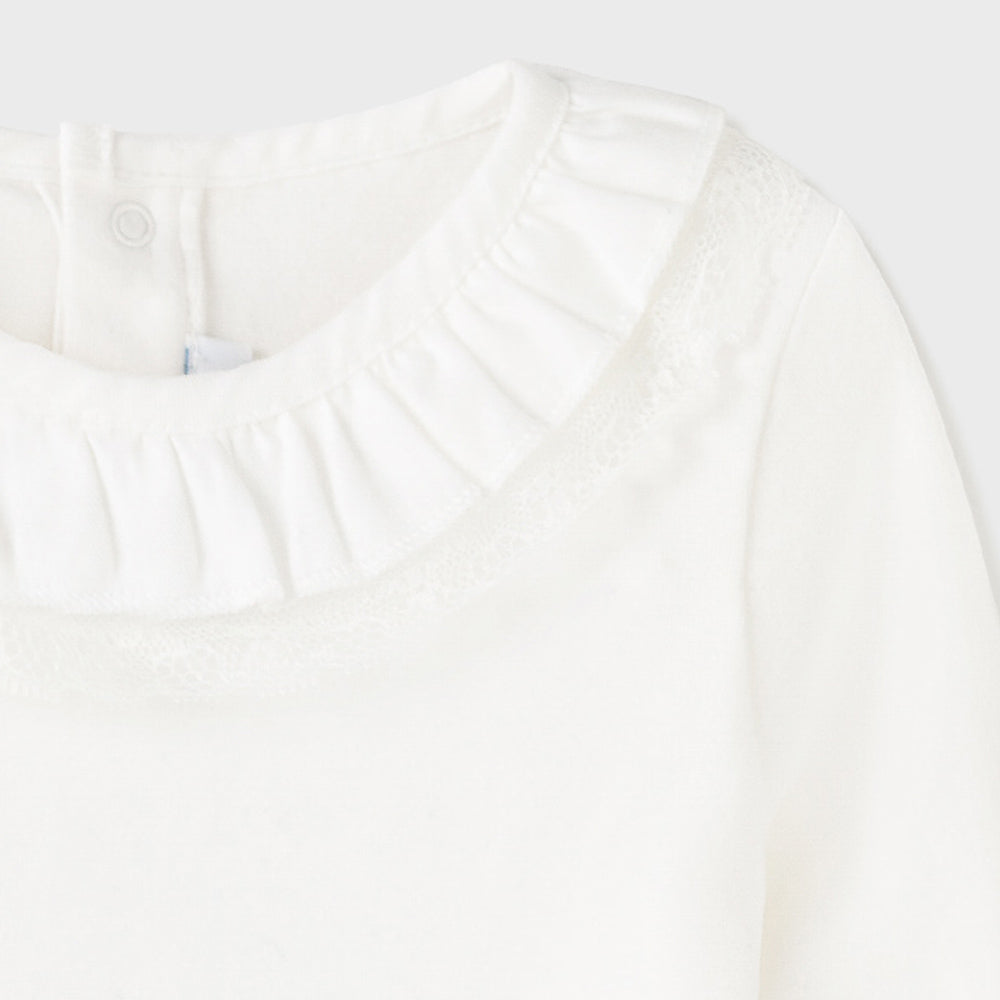 Ivory Long Sleeve Bodysuit