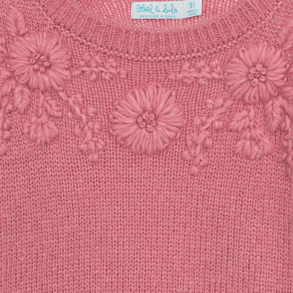 Blush Floral Sweater