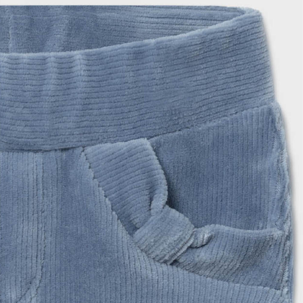 Indigo Corduroy Knit Pant