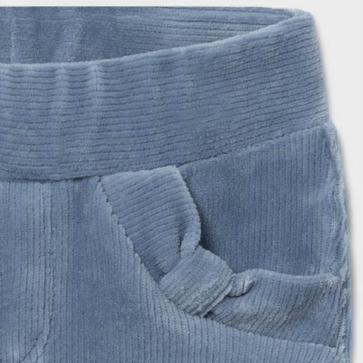 Indigo Corduroy Knit Pant