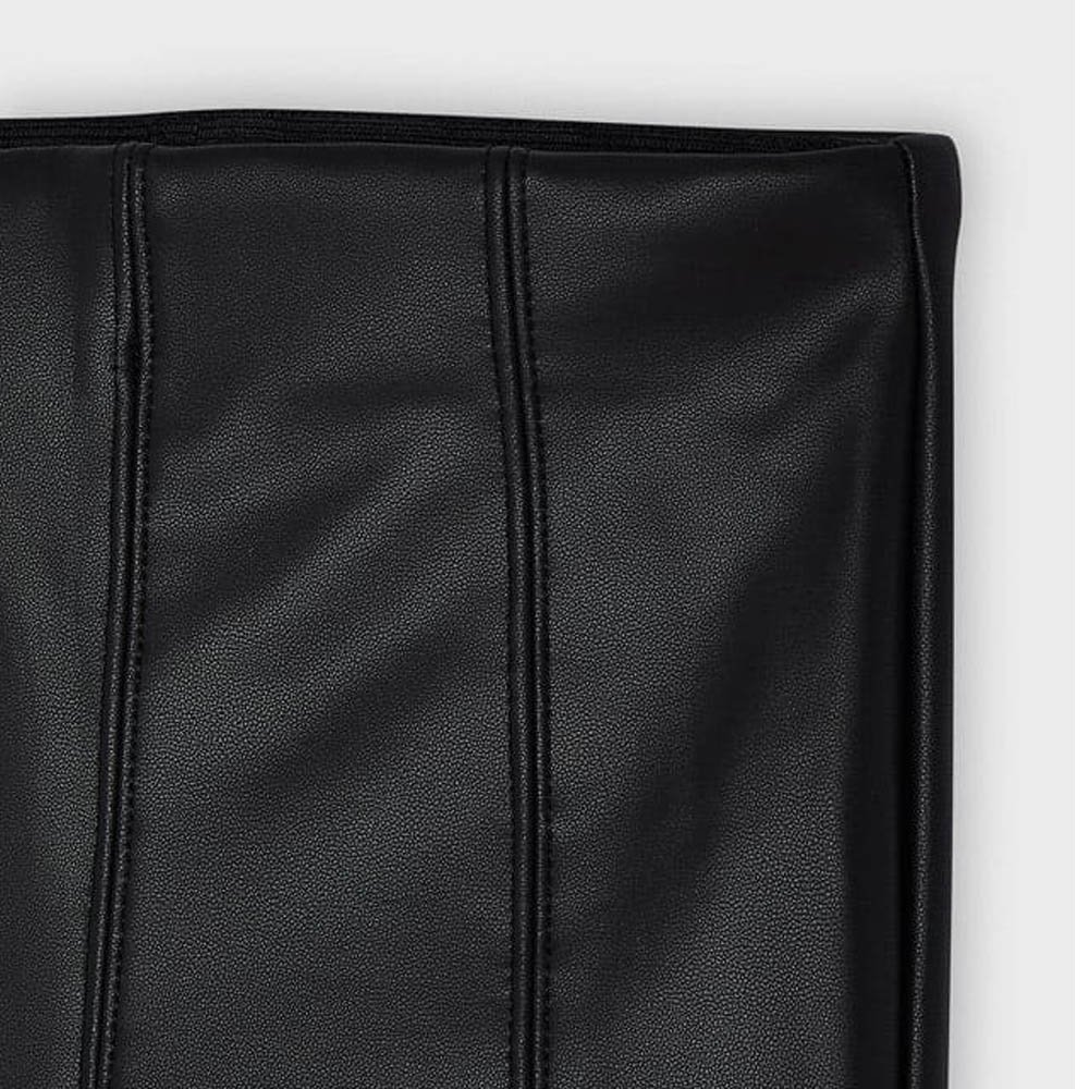 Black Leather Leggings