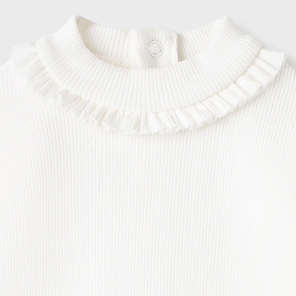 Natural Mock Neck Sweater