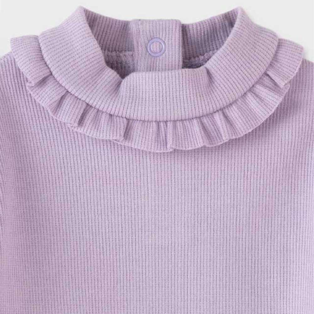 Lilac Mock Neck Sweater