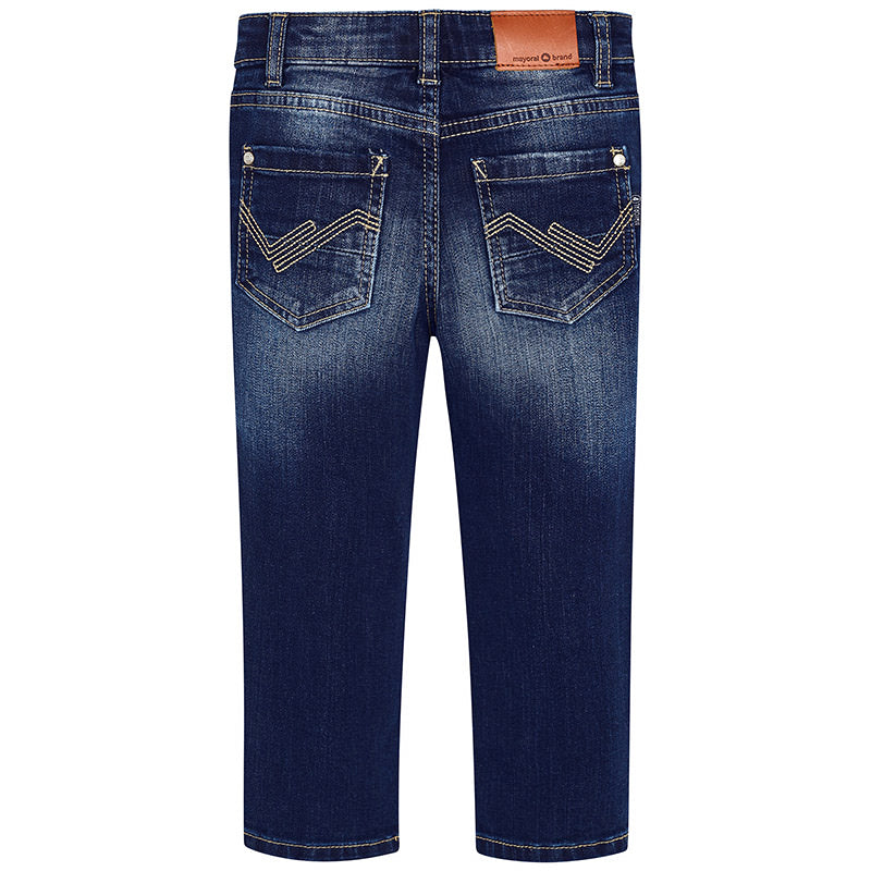 Regular Fit Dark Denim Jeans