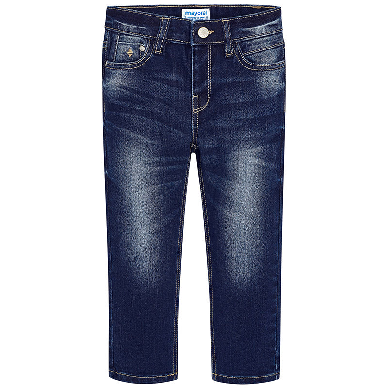 Regular Fit Dark Denim Jeans