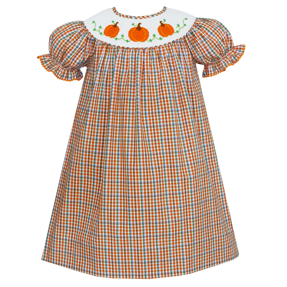 Pumpkin Bishop Dress