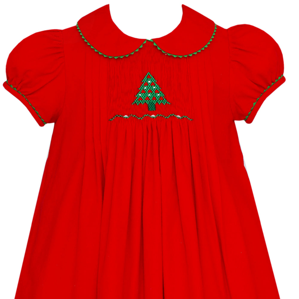 Red Christmas Tree Float Dress