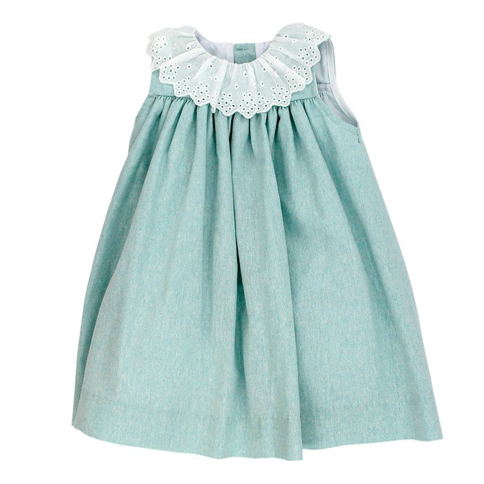 Seafoam Linen Float Dress