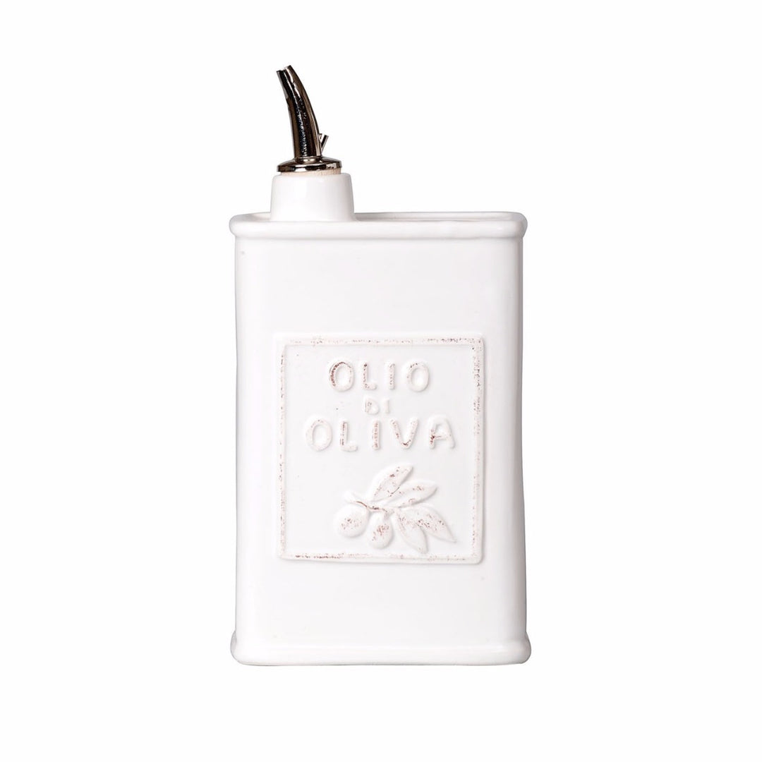 Lastra White Olive Oil Can