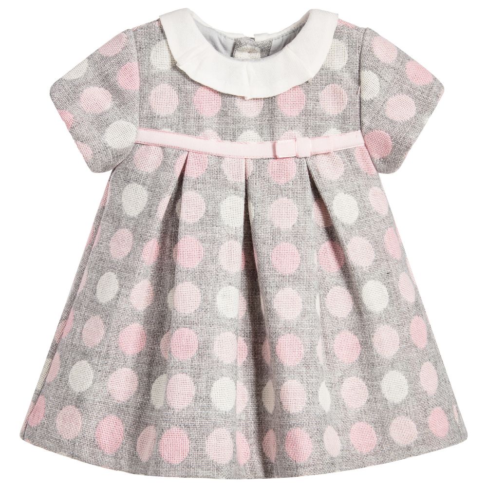 Pink Polka Dot Dress