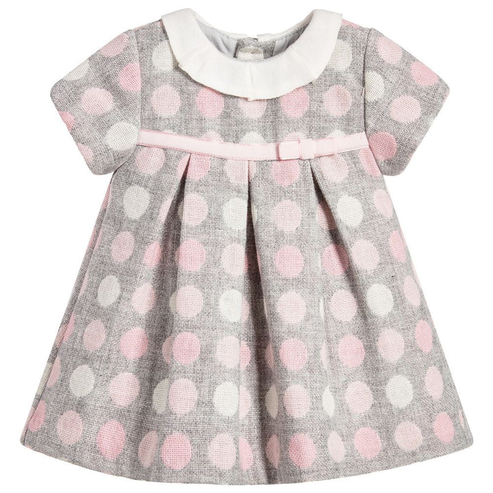 Pink Polka Dot Dress