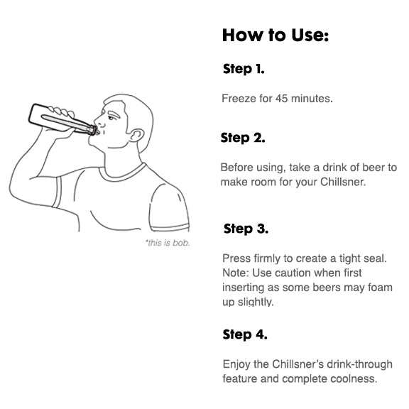 Chillsner 2-Pack Beer Chiller Sticks