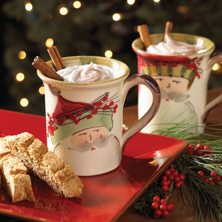 Old St. Nick Mug - Striped Hat