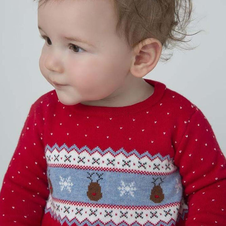 Reindeer Fair Isle Coverall