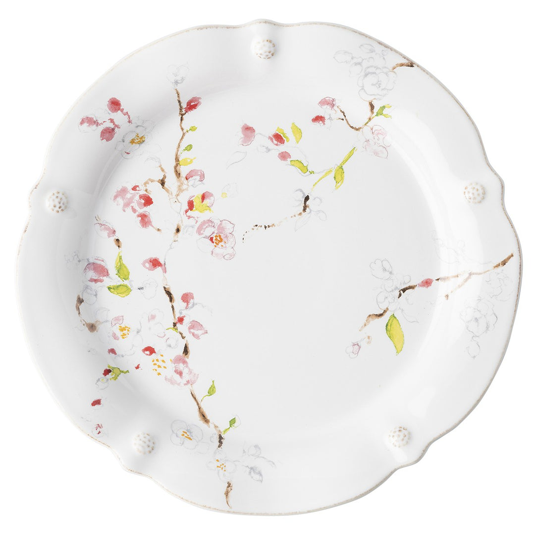Berry &amp; Thread Floral Sketch Cherry Blossom Dinner Plate