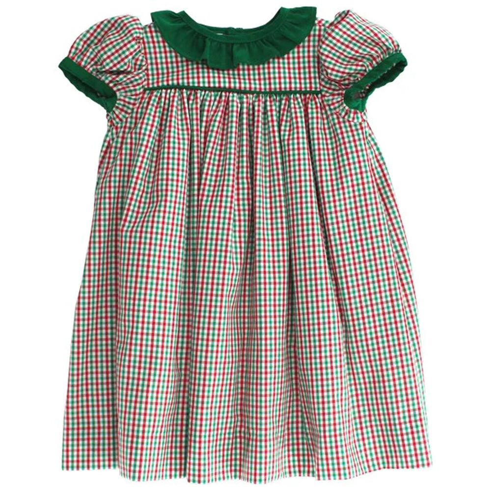 Kelly Corduroy & Douglas Plaid Float Dress
