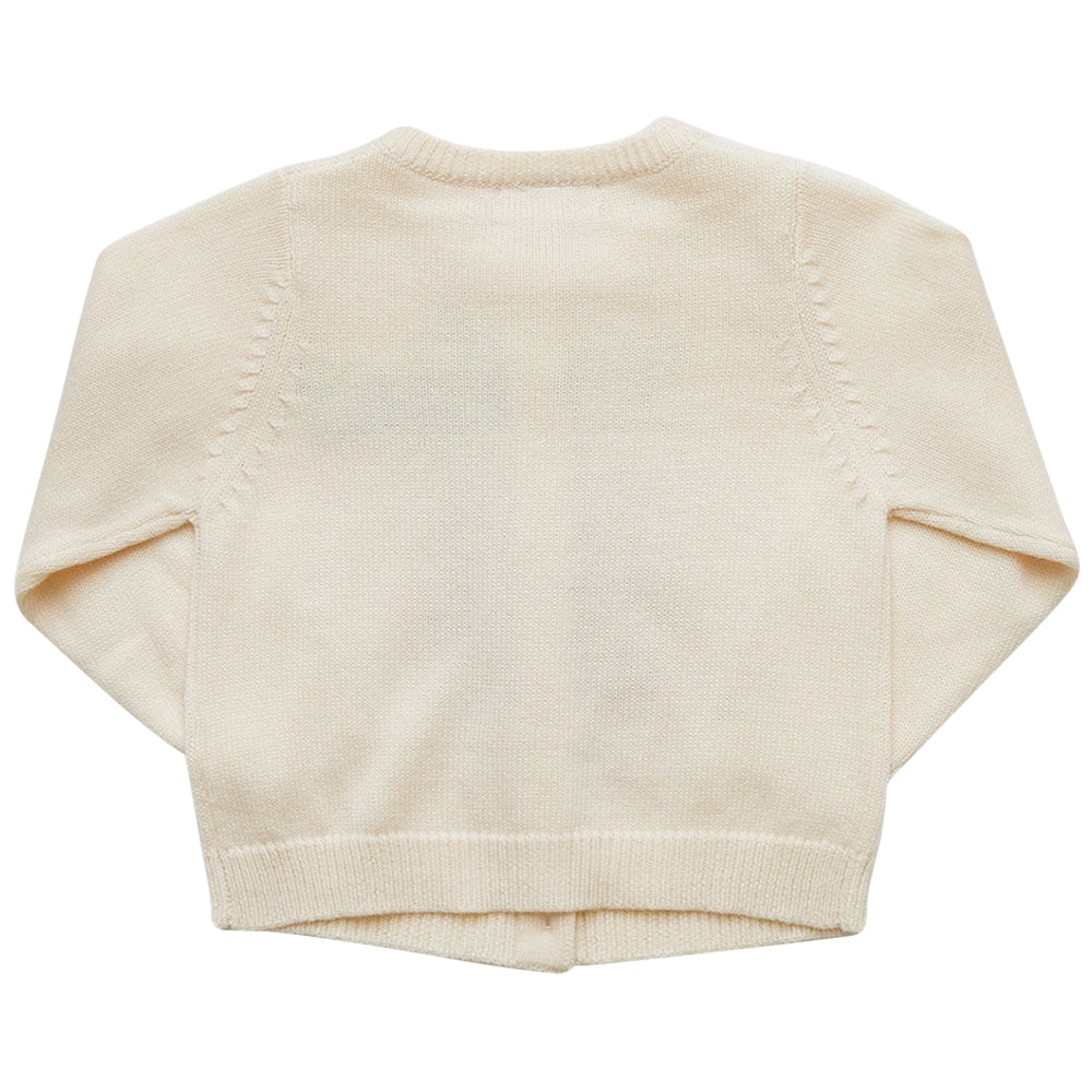 Cream Pia Pumpkin Sweater