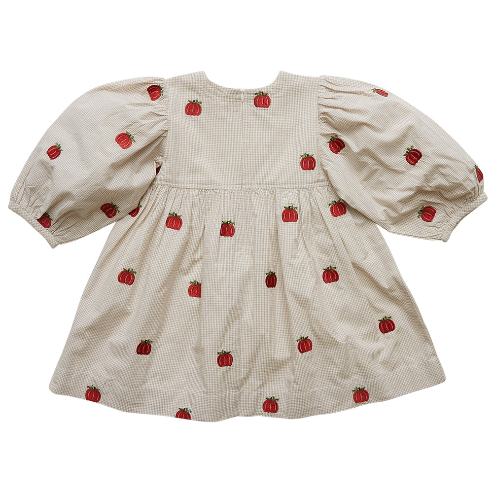 Pumpkin Embroidery Bea Dress