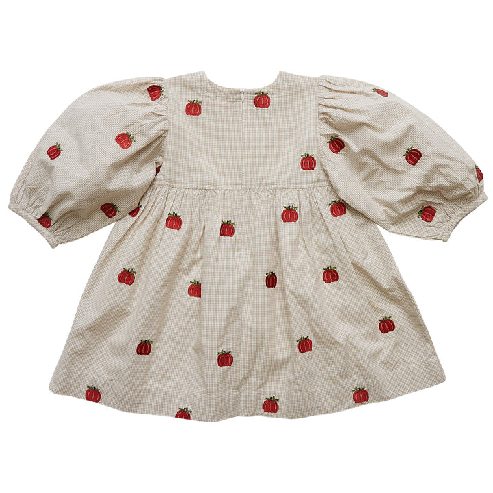 Pumpkin Embroidery Bea Dress