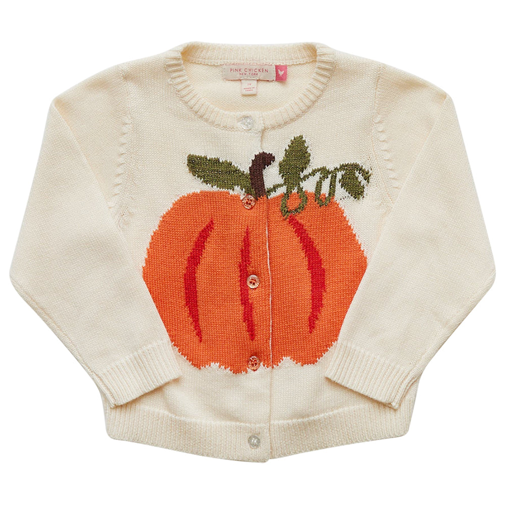Cream Pia Pumpkin Sweater