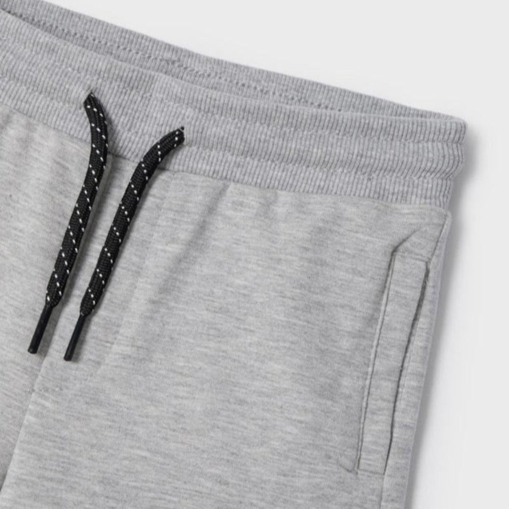 Cement Fleece Bermuda Shorts