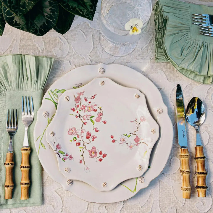 Berry &amp; Thread Floral Sketch Cherry Blossom Dinner Plate